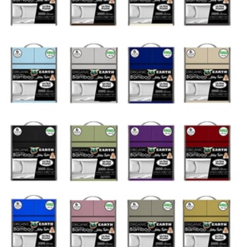 Ashley Taylor 2,000 Count Bamboo Bed Sheets
